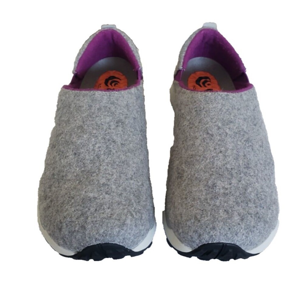 Topo Athletic Rekovr 2 Slipper Womens Sz 11 Recovery Slip-Ons Gray Purple Vibram - Picture 4 of 11